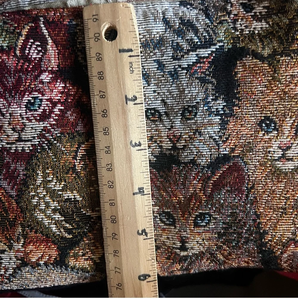 Long Thin Cat Tapestry Runner 50x6”